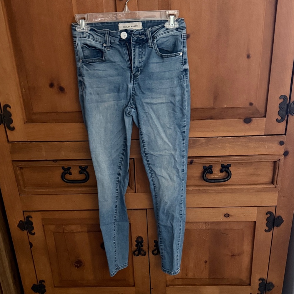 Ashley Mason Denim Blue Skinny Jeans